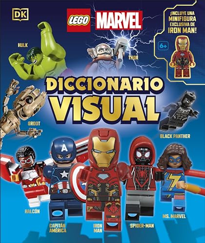 Lego Marvel. Diccionario visual: Incluye una minifigura exclusiva de Iron Man von DK